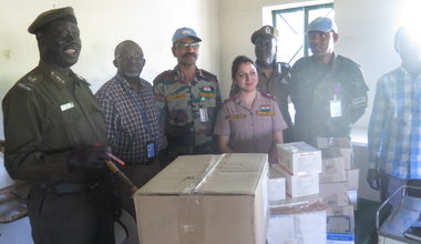 unmiss malakal prison improved conditions donations medical supplies quick impact projects