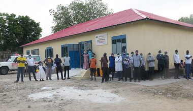 unmiss south sudan bor jonglei state hospital south korea handover healthcare