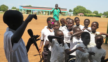 Imotong Children for Peace in Torit use song and drama to pass Peace messages 
