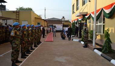 Indian peacekeepers serving in South Sudan celebrate 69th Republic Day