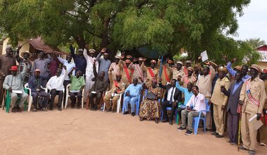unmiss peacebuilding communities grassroots civil affairs south sudan rumbek lakes 