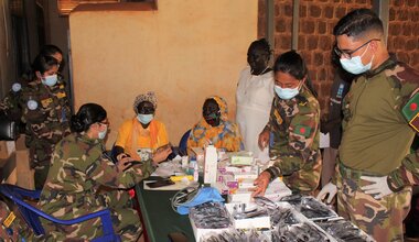 unmiss protection of civilians trust confidence community engagement Wau peacekeepers peacekeeping united nations bangladesh
