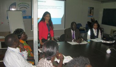 Juba City officials received dialogue skills training
