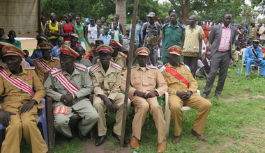 UNMISS witnesses a final peace agreement between Kook-Awach and Kook-Keer sections in Rumbek East