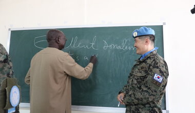unmiss south korea peace education engineers development protection of civilians bor Jonglei south sudan peacekeepers united nations UN peacekeeping 