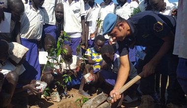 unmiss south sudan kuajok unpol happy mango tree project