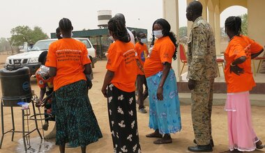 unmiss south sudan aweil women political representation gender-based violence sustainable peace development