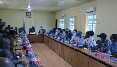unmiss un country team floods jonglei arafat jamal delegation bor pibor south sudan