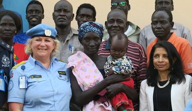 UNMISS south sudan jonglei rule of law police partnerships peace security crime community watch group