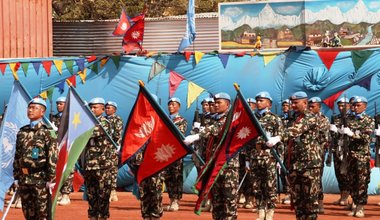 unmiss south sudan nepal peacekeeping medal ceremony rumbek protection of civilians saving humanity