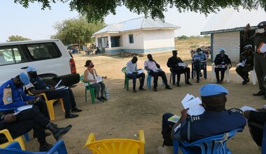 unmiss south sudan policing idp camp bor unpol ssnps joint security coordination centre