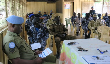 unmiss south sudan unpol eastern equatoria kapoeta east law enforcement training