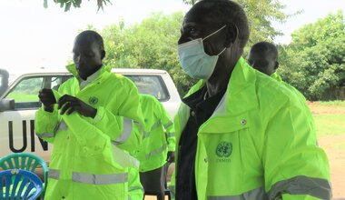 UNMISS UNPOL community policing rain South Sudan eastern equatoria torit 