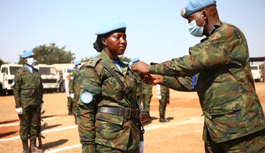 unmiss south sudan malakal rwanda wps women in peace and security gender equality un medals ceremony
