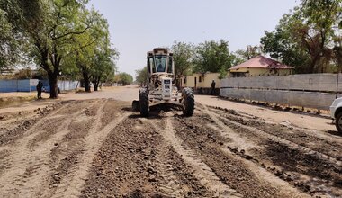 UNMISS road rehabilitation repairs malakal protection of civilians south sudan peacekeepers Indian UN Peacekeeping