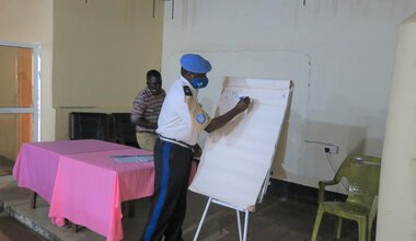 UNMISS protection of civilians community sensitization sexual exploitation abuse peacekeepers South Sudan peacekeeping United Nations