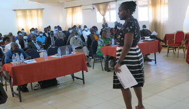 UNMISS mandate awareness raising eastern equatoria parliamentarians peace status of forces sensitization