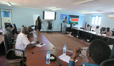 unmiss south sudan unpol police capacity building training of trainers