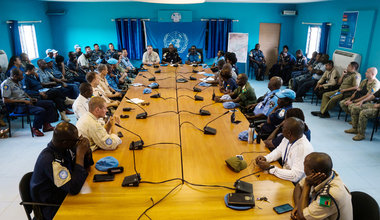 UNMISS Police Commissioner addresses town hall meeting