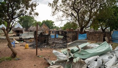 explosion ammunitions depot south sudan SSPDF arms small ordnance explosion blast danger injuries risk UNMAS UNMISS unmiss peacekeeping casualty