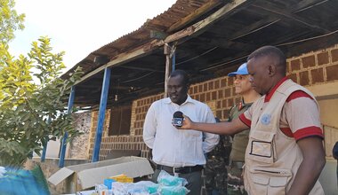 Peace South Sudan UNMISS UN peacekeeping peacekeepers health medications diseases supplies Bangladesh Western Bahr-EL-Ghazal