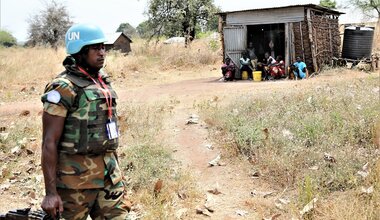 unmiss south sudan kediba western equatoria state dynamic air patrol humanitarian needs security situation idps returnees