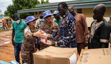 unmiss protection of civilians bentiu south sudan mongolia malaria united nations un peacekeeping peacekeepers