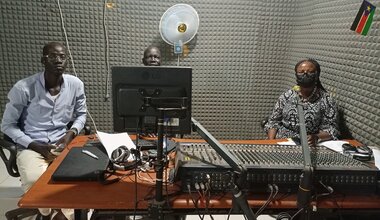 unmiss south sudan kuajok youth empowerment peacekeepers day radio talk show ceremony