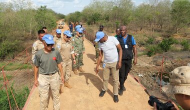 unmiss south sudan western bahr el ghazal roads china peacekeepers peacekeeping united nations un 