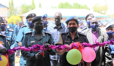 unmiss south sudan unpol qip police handover building