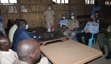 UNMISS protection of civilians Bentiu displaced civilians peacekeepers South Sudan peacekeeping UNPOL 