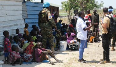 unmiss unity state floods conflict displacement armed attacks clashes youth ghana emergency response peacekeepers south sudan