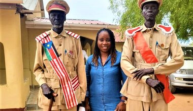 unmiss international day of UN volunteers south sudan rumbek 