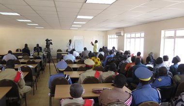 Rumbek peace conference disarmament UNMISS 