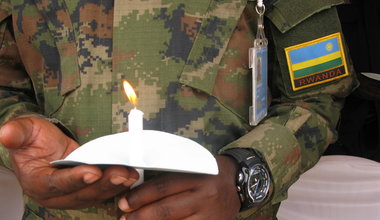 The Rwandan contingent serving UNMISS in Juba commemorated the 23rd anniversary of the genocide that took place in their country
