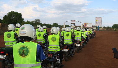 UNMISS protection of civilians road safety peacekeepers South Sudan peacekeeping Eastern Equatoria Boda Boda 
