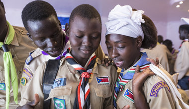  South Sudan Scouts Association attend awareness workshop on UNMISS mandate