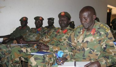 Senior South Sudanese army officers urged by the United Nations to respect the rights of children