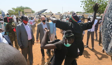 unmiss south sudan wau aweil kuajok protection of civilians roads development employment peace police judicial sector cattle migration mobile court