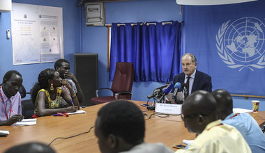 unmiss south sudan srsg special representative secretary-general juba press conference 9 march 2020