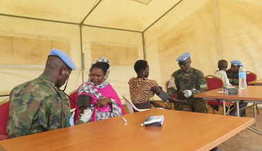 UNMISS Torit Marks International Peace Day with “Sports for Peace and Health Checks for local community during week long commemoration”