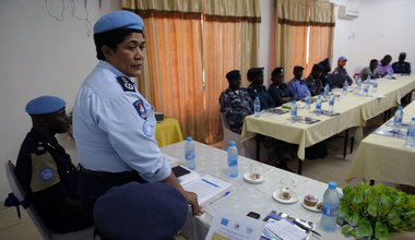 UN Mission trains South Sudanese police officers on rights-based community policing