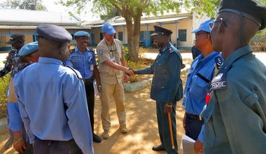 UN police officers plan joint patrols in Malakal 