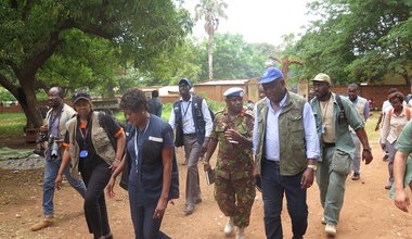UNMISS DSRSG visits Wau to assess current situation