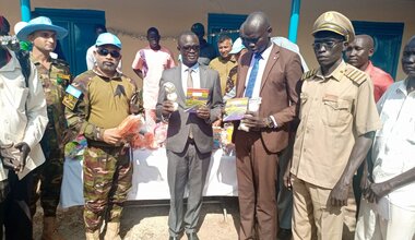 Peace South Sudan UNMISS UN peacekeeping peacekeepers development elections constitution capacity building discussion Quick impact projects