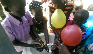 UNMISS in Bor conducts personal hygiene session for children