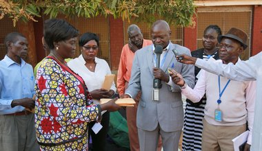 UNMISS National Staff Association supports local orphanage and children’s hospital