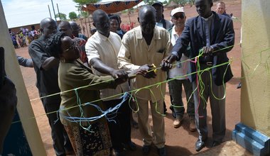 UNMISS QIP renovated a primary school in Wau