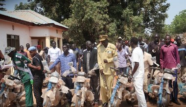 unmiss south sudan warrap tonj intercommunal violence motorcycles protection of civilians peacebuilding kong koc multi-partner trust fund