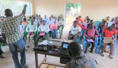 Peace South Sudan UNMISS UN peacekeeping peacekeepers elections constitution building capacities security protection civilians 